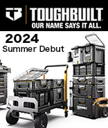 アメリカカリフォルニア州を拠点とするTOUGHBUILT2024夏販売開始。