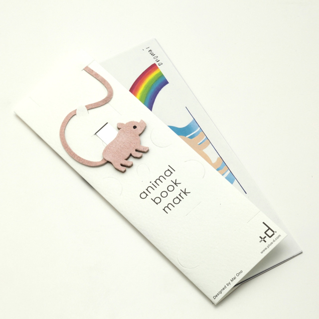 かわいい動物ブックマーク