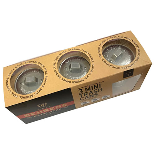 ミニゴミ箱はどんなオフィスにもおしゃれで懐かしい印象を与えます。