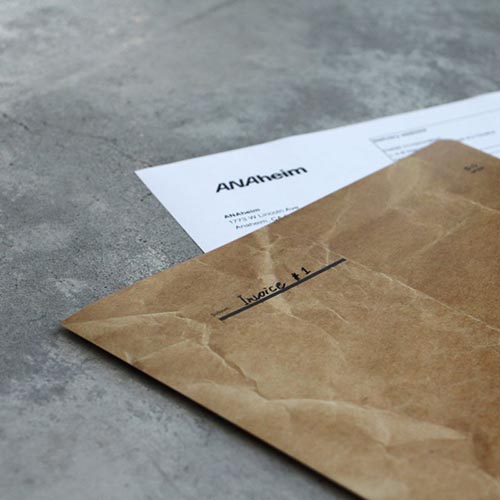 ストーンペーパーを使用したペーパーファイル。