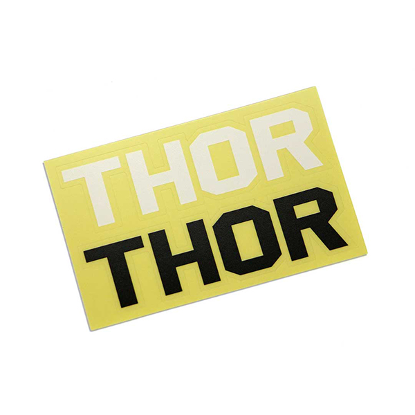 耐水素材のTHORロゴステッカー、