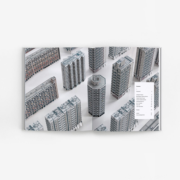 ブルータリズム建築を中心としたフォトブック