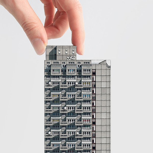 ブルータリズム建築を中心としたフォトブック