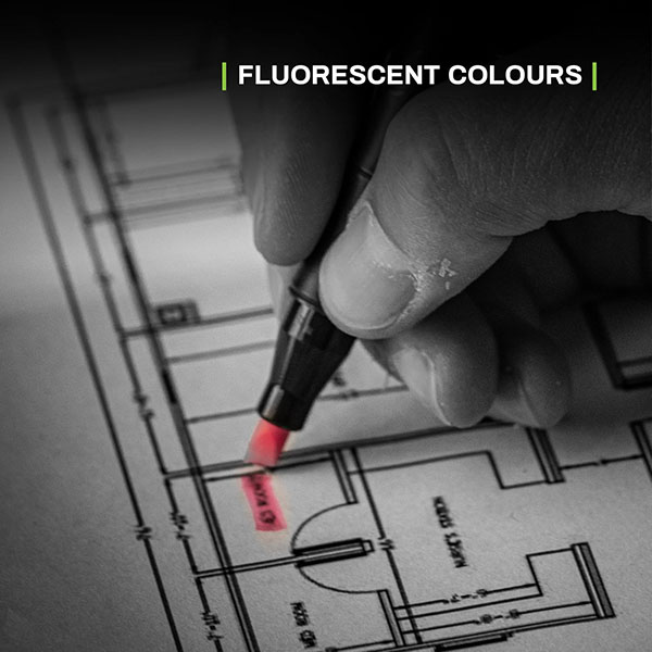 乾燥しにくくキャップを外したままにしても長時間使用可能な蛍光マーカー