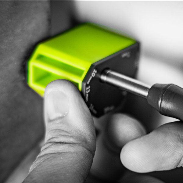 複数のオフセットでエッジングマーキングが可能。