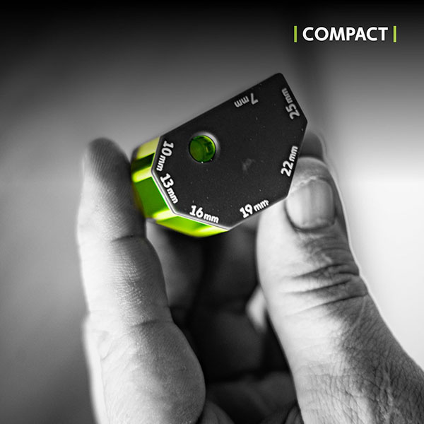 複数のオフセットでエッジングマーキングが可能。