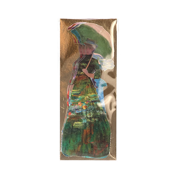 歴史的名画をモチーフにしたブックマーク（しおり）。