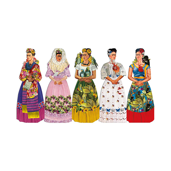 アートをモチーフにしたブックマーク（しおり）。