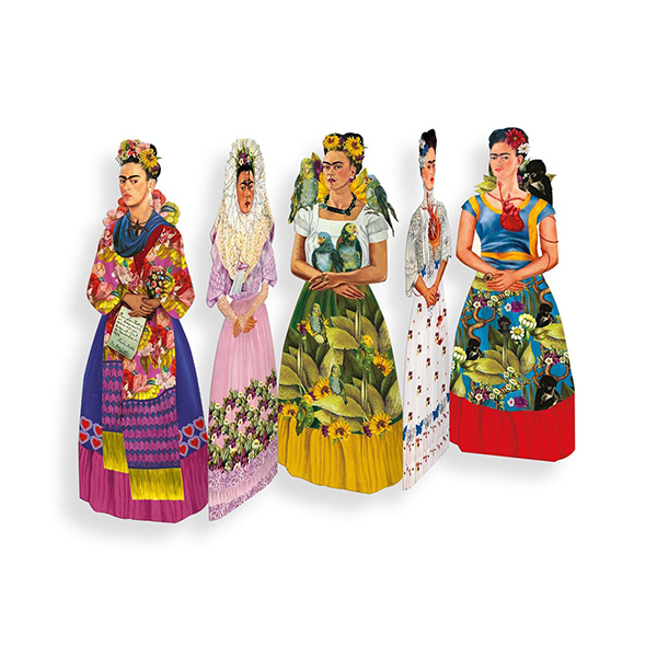 アートをモチーフにしたブックマーク（しおり）。