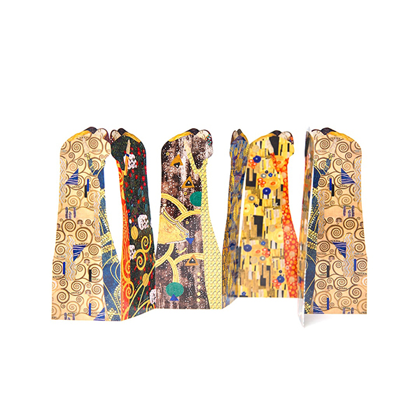 アートをモチーフにしたブックマーク（しおり）。