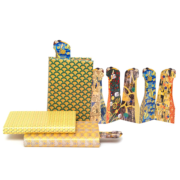 アートをモチーフにしたブックマーク（しおり）。