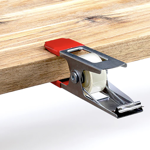 ファクトリーな雰囲気たっぷりのデザイン性の高いテープホルダー