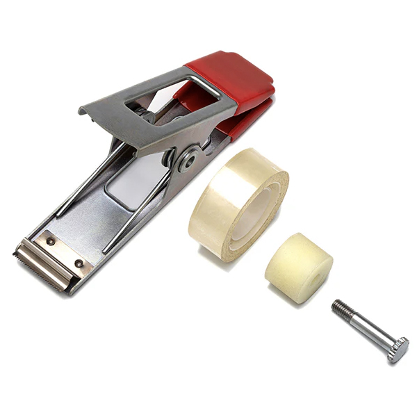 ファクトリーな雰囲気たっぷりのデザイン性の高いテープホルダー