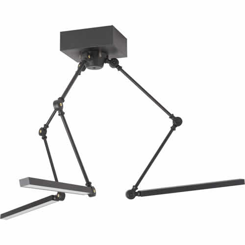 BRID スタンドワーカー 3アーム型 LEDライト (昼白色) 003217