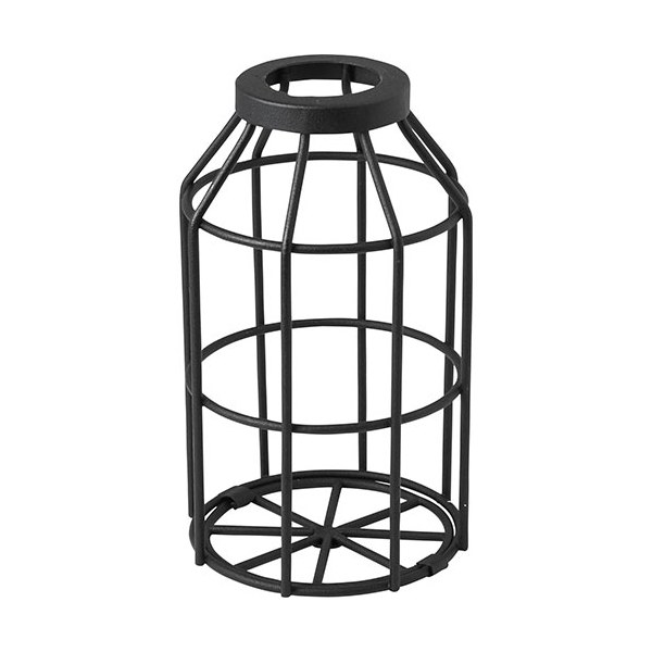 インダストリアルな雰囲気のシンプルなワイヤーシェード。