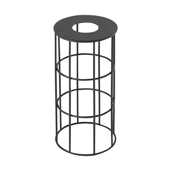 インダストリアルな雰囲気のシンプルなワイヤーシェード。