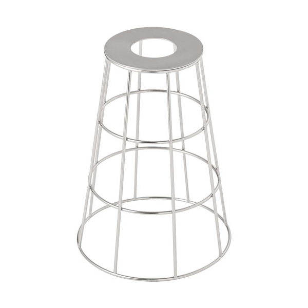 インダストリアルな雰囲気のシンプルなワイヤーシェード。