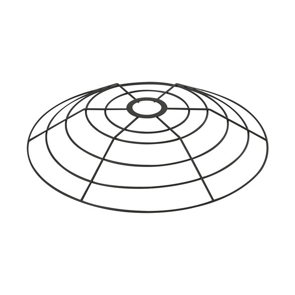 インダストリアルな雰囲気のシンプルなワイヤーシェード。
