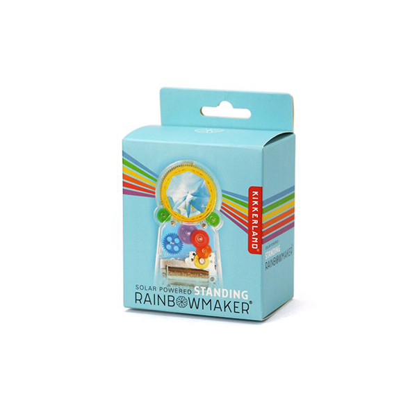 ソーラーパネルに太陽光が当たると中のハグルマが動きだしクリスタルを回転させます。