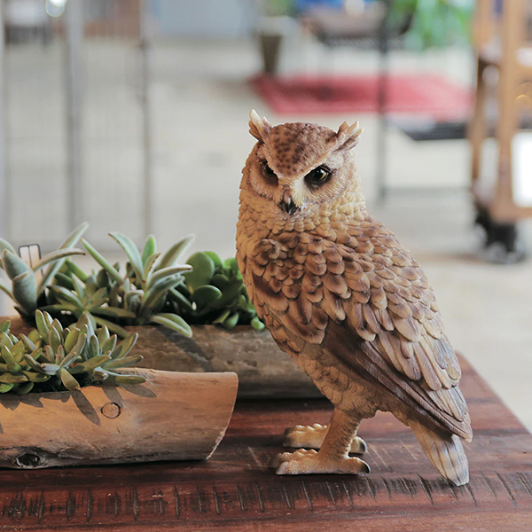 トラフズクのお役立ち貯金箱