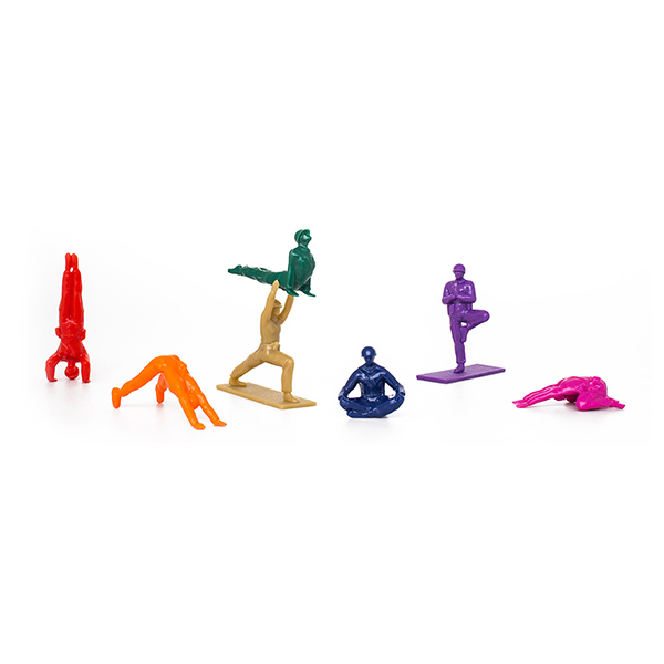 デザイナーDan Abramsonにより作られたYOGA JOES。