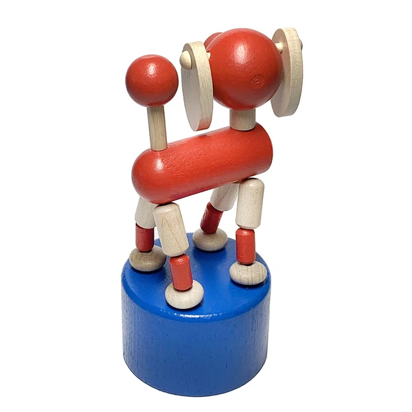 DETOA ウッデンプッシュトイ イヌ 11739