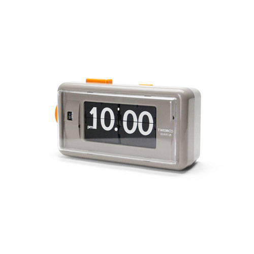 トゥエンコ社のライト・アラーム付きフリップ時計。