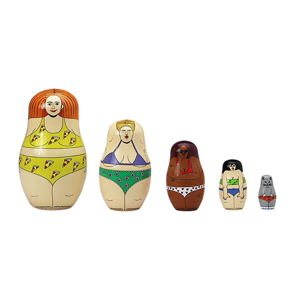 HOT GIRLSたちのマトリョーシカ。