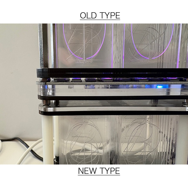 レトロな雰囲気と現代技術を兼ね備えたデジタルクロック