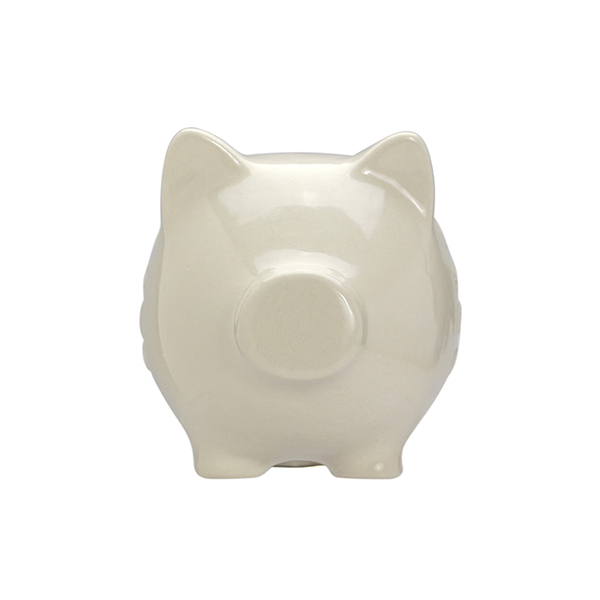 ぽってりとしたヴィンテージの風合いのブタの貯金箱