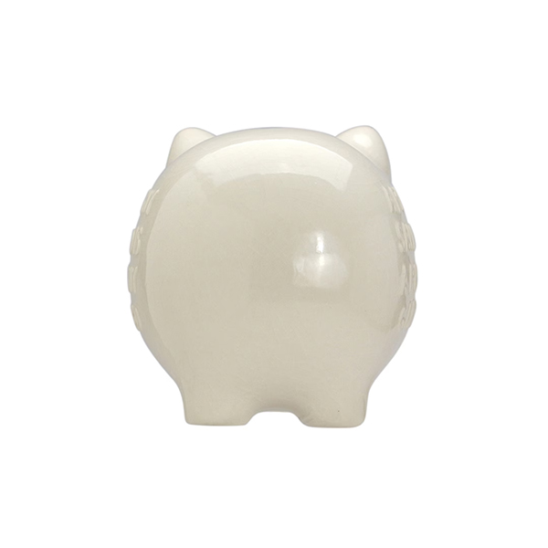 ぽってりとしたヴィンテージの風合いのブタの貯金箱