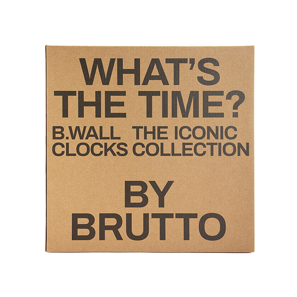 BRUTTOのクロックシリーズは、ミニマルでありながら挑発的。