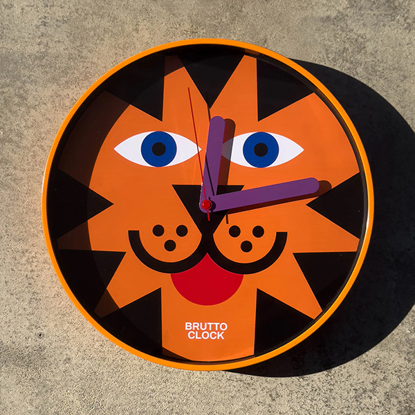 BRUTTOのクロックシリーズは、ミニマルでありながら挑発的。