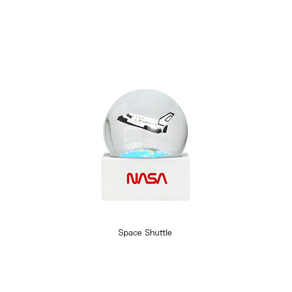 NASAのスノードーム。