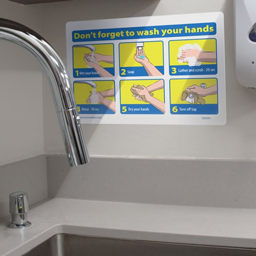 手を洗うことを忘れないでください