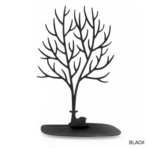 鹿からニョキーッ！と生えた大きな大きなツノに思う存分ホールドできる、アクセサリーホルダー。