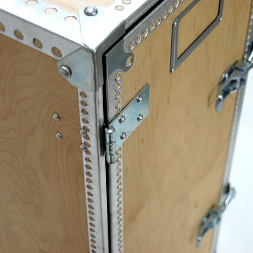 DULTON】Wooden cabinet w/castors 4layers (キャスター付き木製