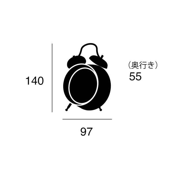 レトロやアンティークをテーマにデザインされた時計。