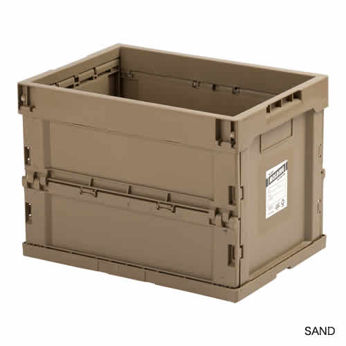 容量50LのLとハーフサイズのMで、重ねての使用も可能なボックスです。
