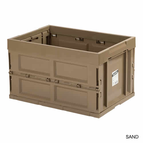 アメリカの物流倉庫などで使われ、廃盤型になっていた[折畳み]コンテナーボックス。