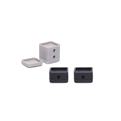 スナップ＆フィットブロックでデスク周りを整頓する事ができるケーブルキューブ。