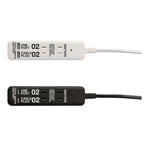 HELVETICA :ヘルベチカ タイポグラフを本体に落とし込んだ、プラグ&タップシリーズ。