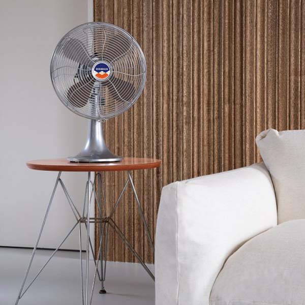 ヴィンテージ加工が施されたレトロファン