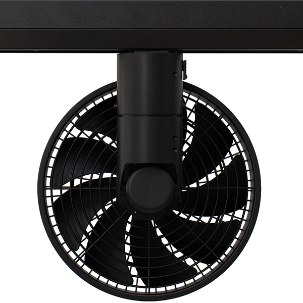 立体的に空気を循環させる機能を搭載した新型「DUCT RAIL FAN 3D」