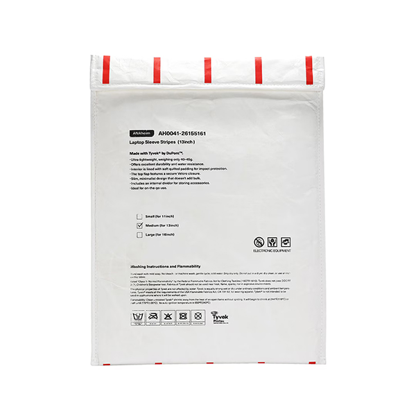 超軽量・高耐久素材Tyvek（タイベック）を採用したノートパソコンケース