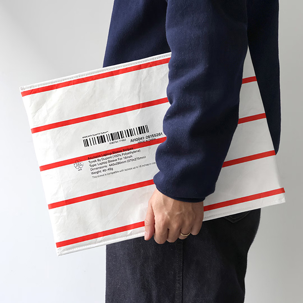 超軽量・高耐久素材Tyvek（タイベック）を採用したノートパソコンケース