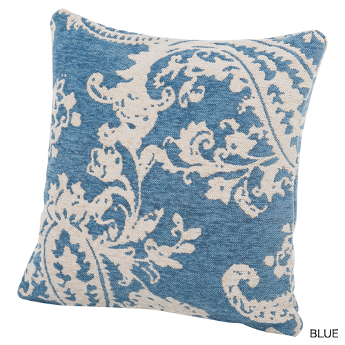 ペイズリーパターンの上品なクッションカバー