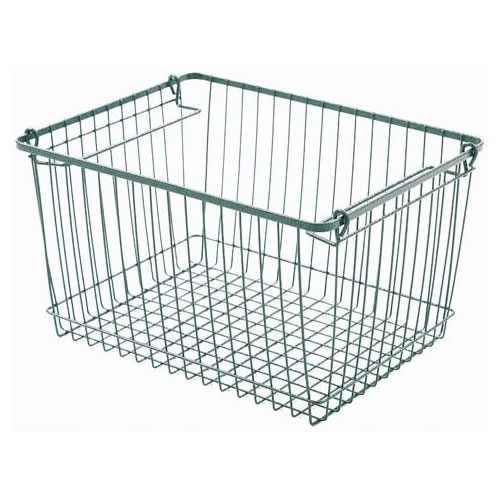 BRID スタックス ワイヤー ストレージ バスケット Lサイズ （グリーン