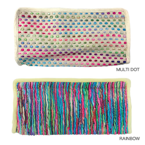 インドの生地を使ったティッシュカバー