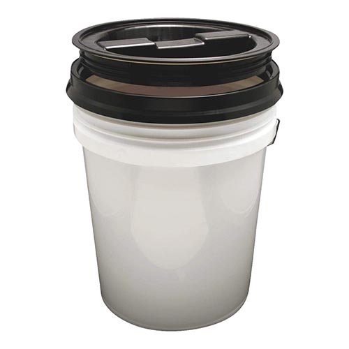 LeakTite５ガロンバケット用スクリュー式リッド（フタ）